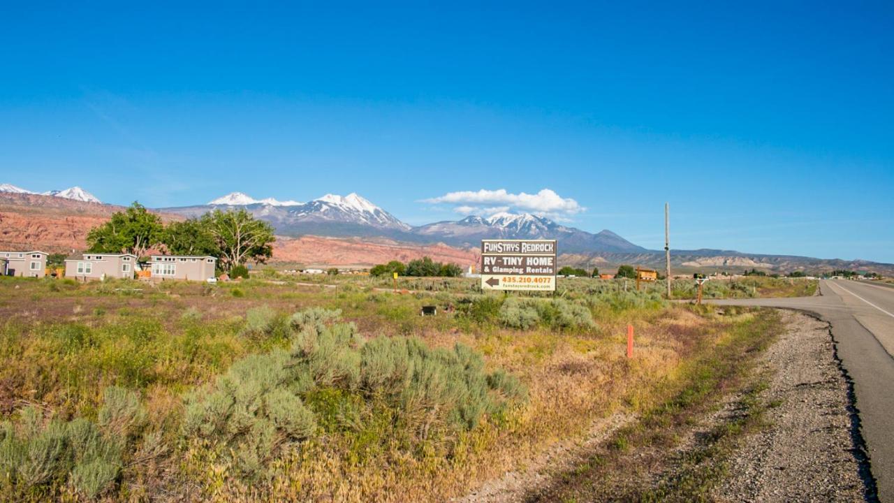 Funstays Glamping Tiny House W Loft - Site 2 Moab Exterior foto